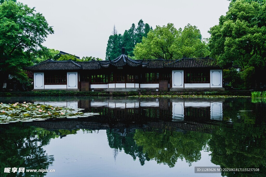 中式園林水景靜謐之美