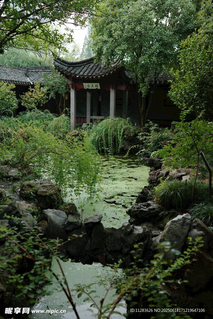 中式園林清幽景致