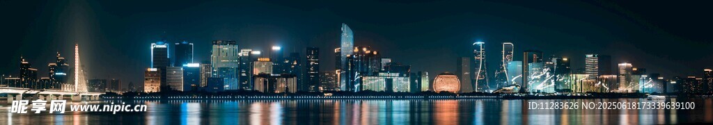 城市璀璨夜景