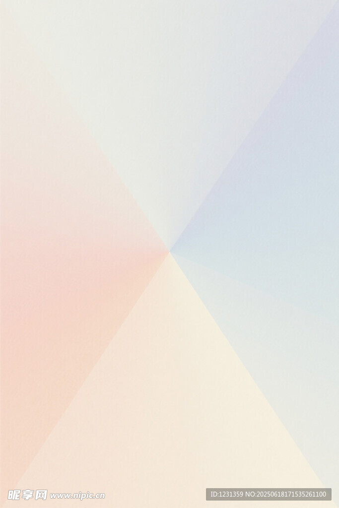 柔和漸變幾何背景圖
