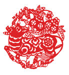 生肖剪紙