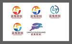 字母LT多款機械公司標志展示