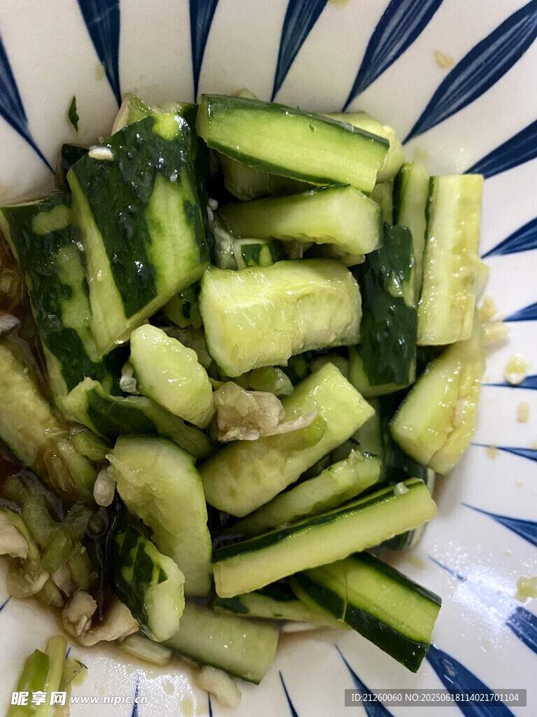 涼拌黃瓜段