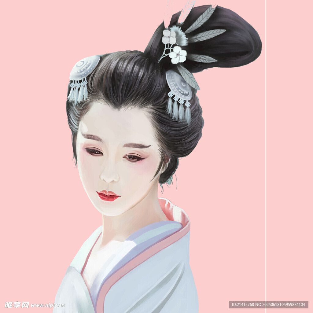 古風佳人  典雅發髻造型