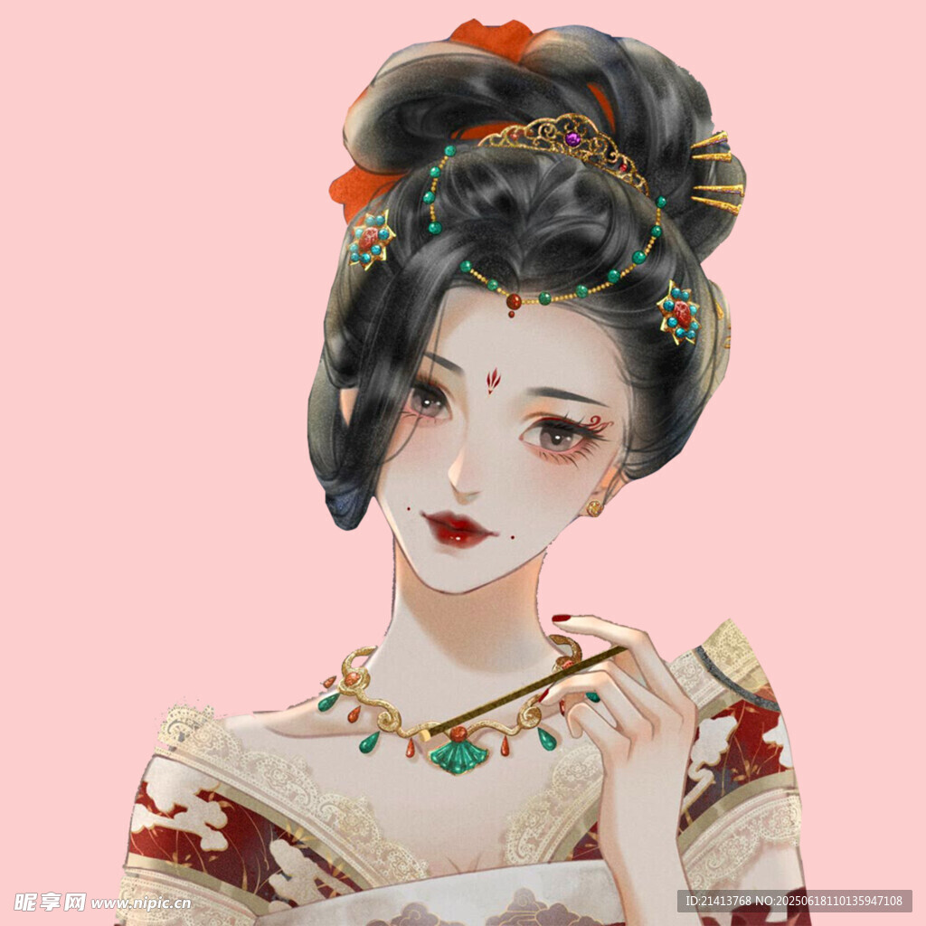 古風唐韻美人造型展示