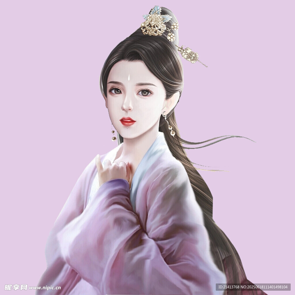 古風佳人 溫婉典雅漢服女子
