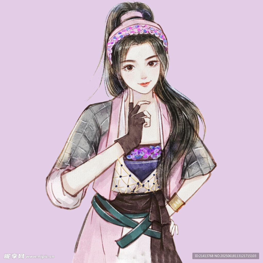 古風漢服女子