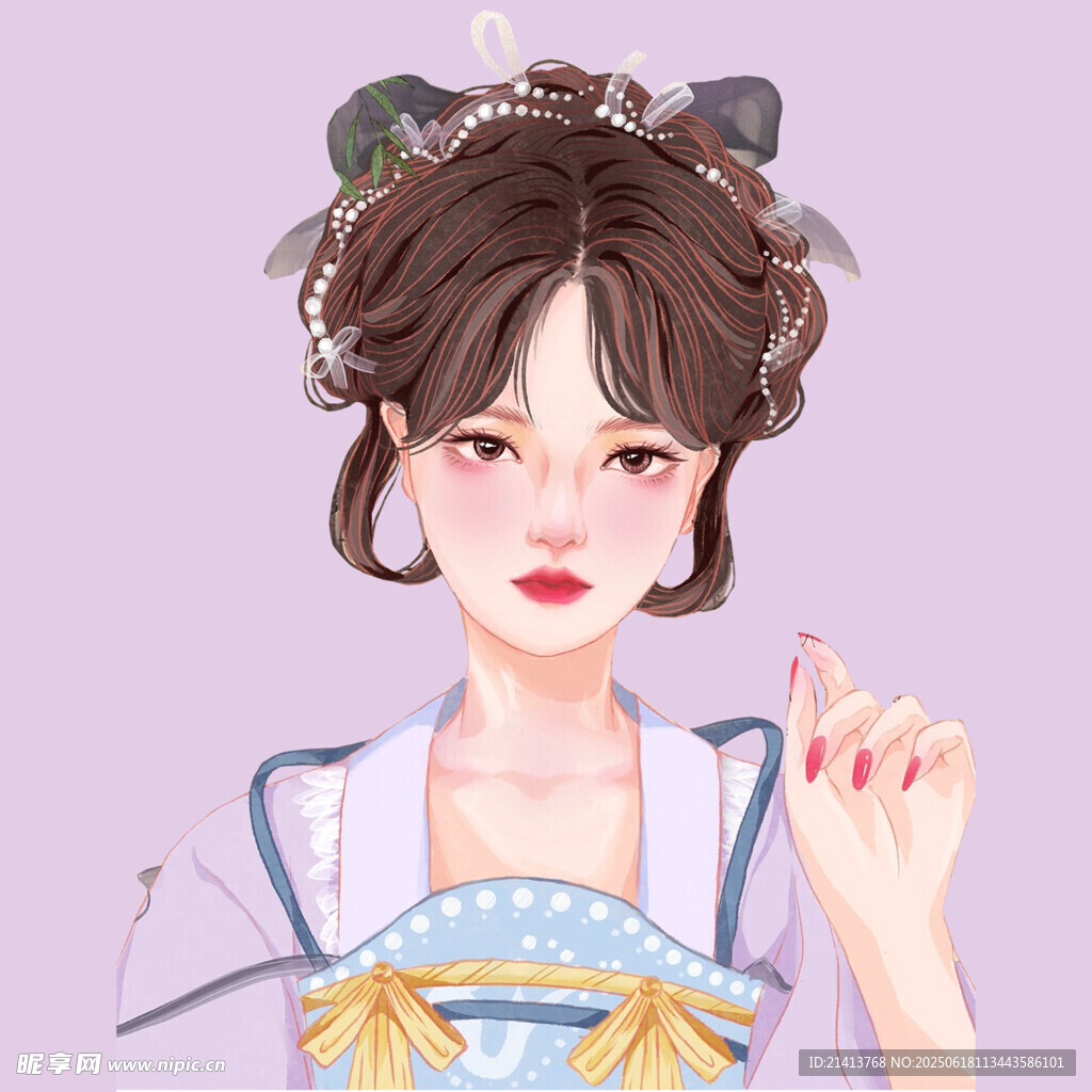 古風(fēng)漢服女子