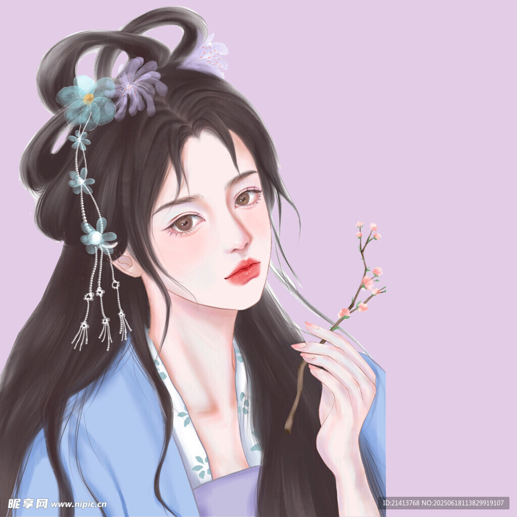 古風漢服女子