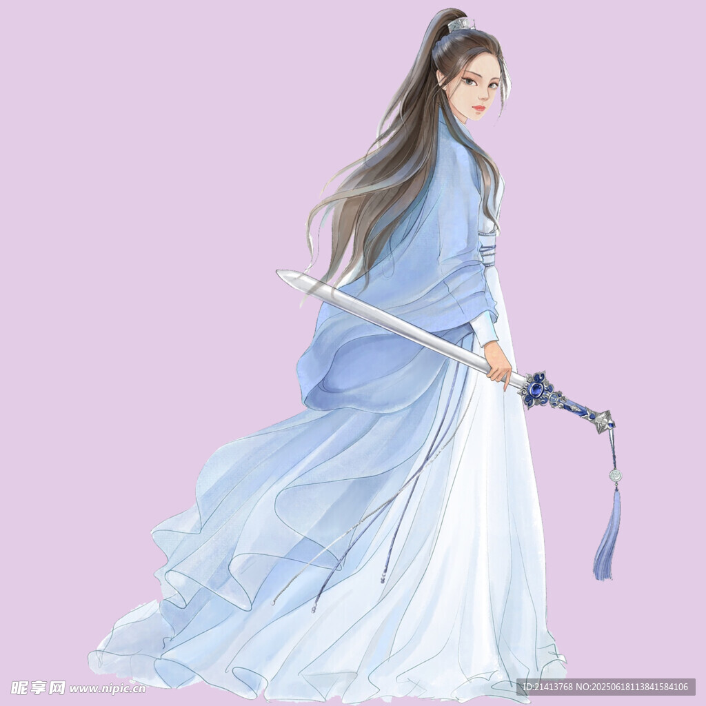 古風(fēng)漢服女子