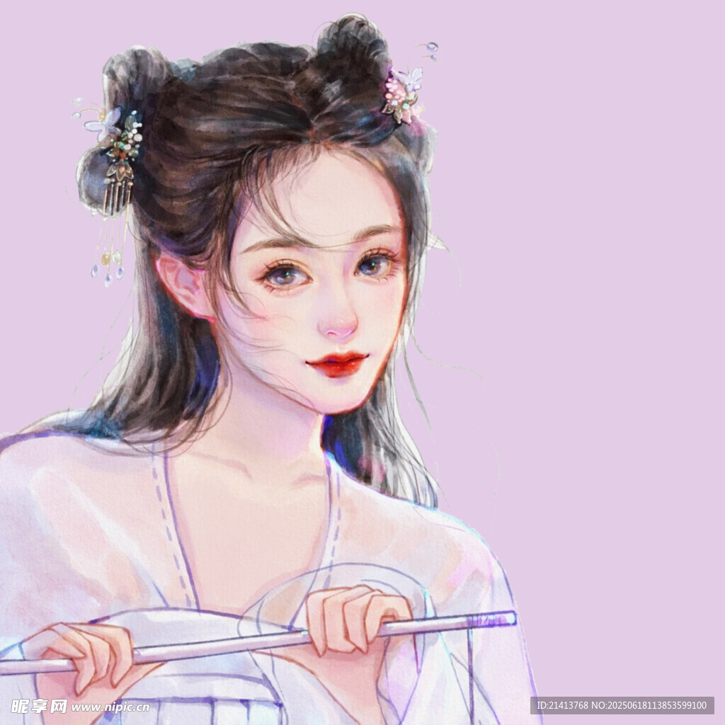 古風(fēng)漢服女子