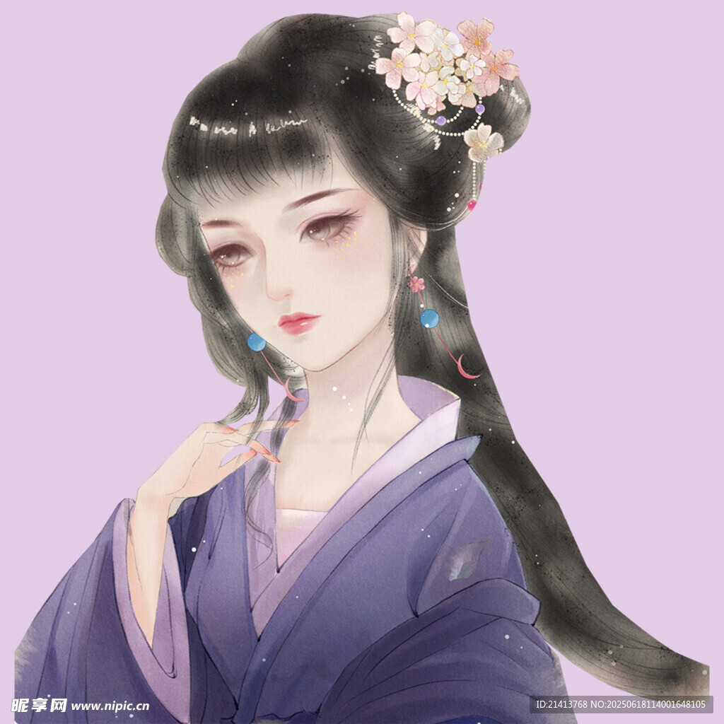 古風漢服女子