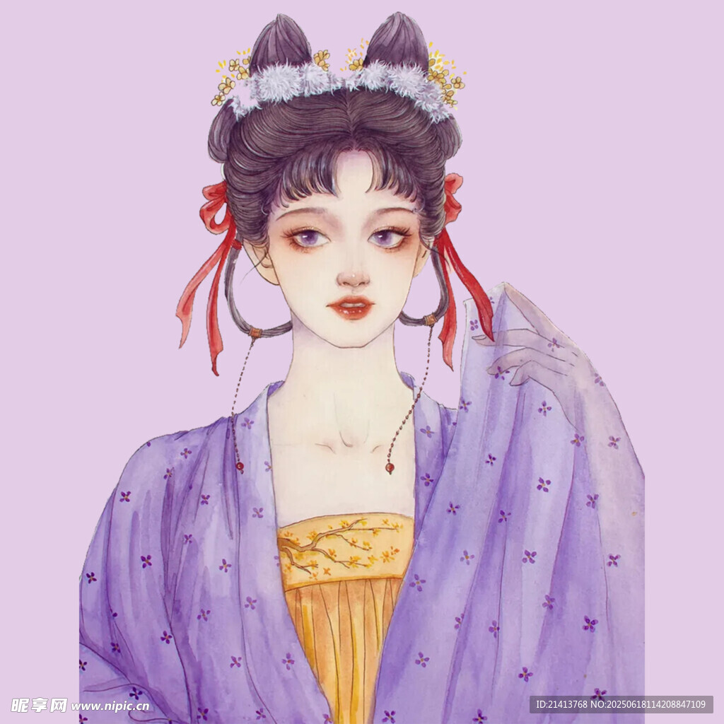 古風(fēng)漢服女子