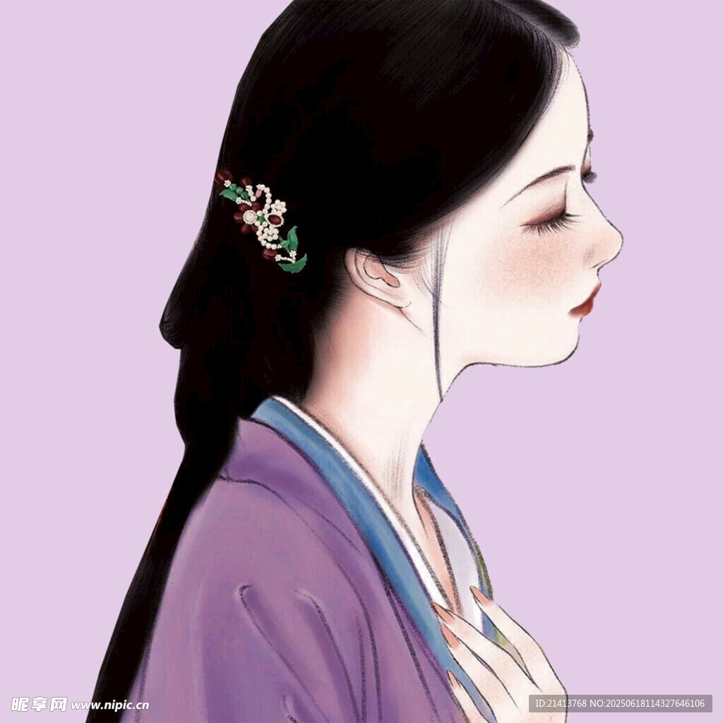 古風漢服女子