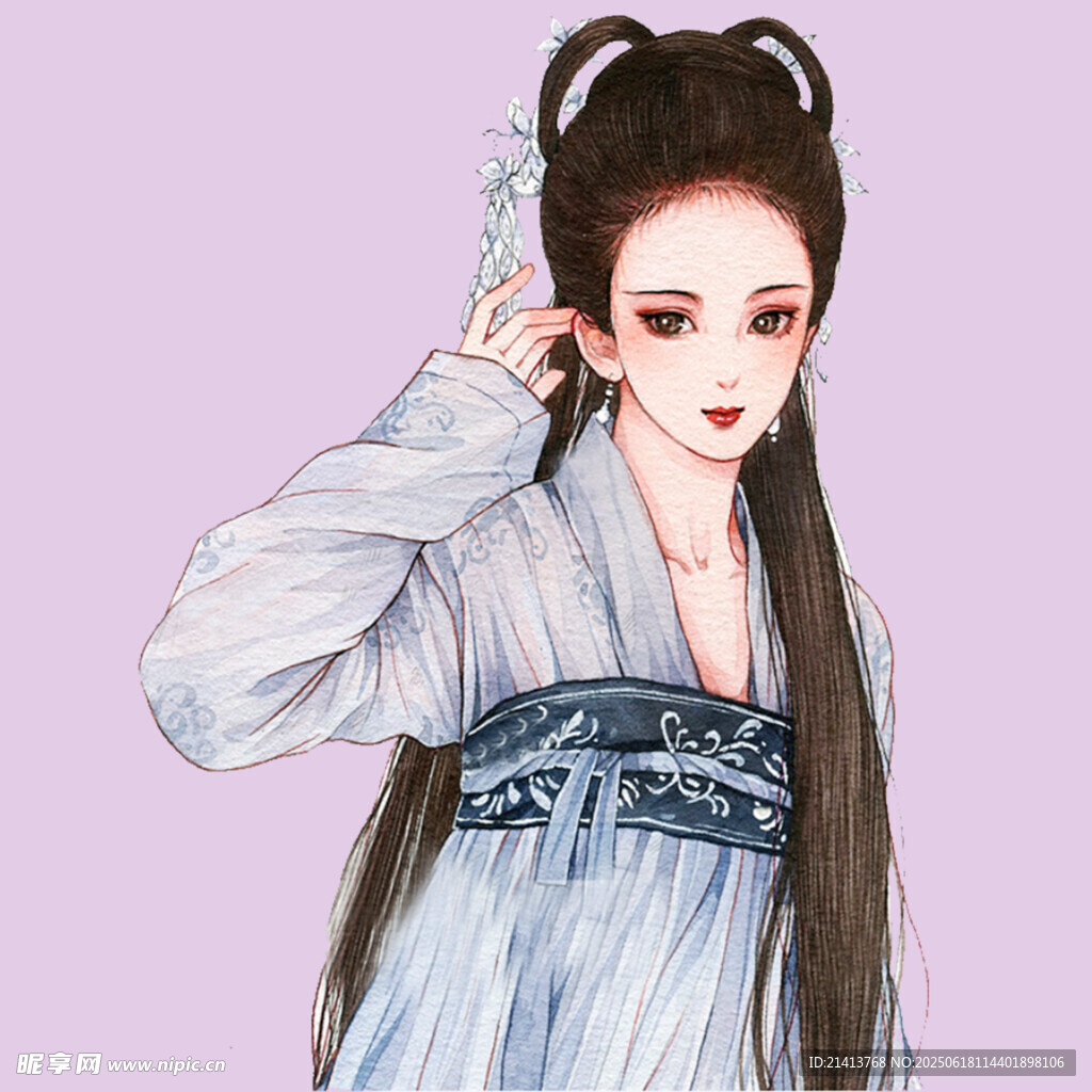 古風漢服女子