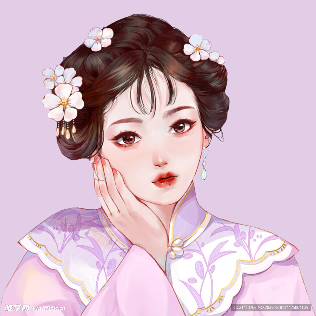 古風漢服女子