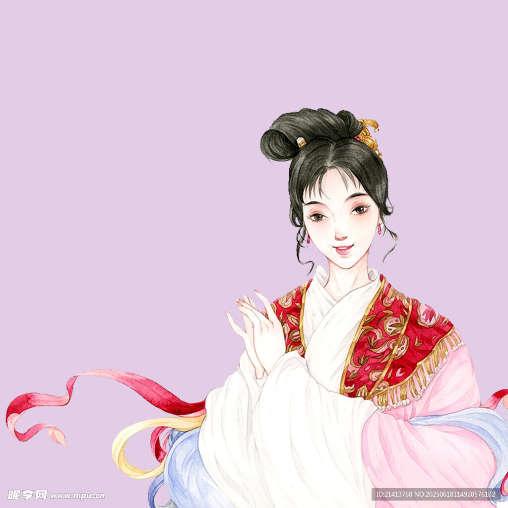 古風(fēng)漢服女子