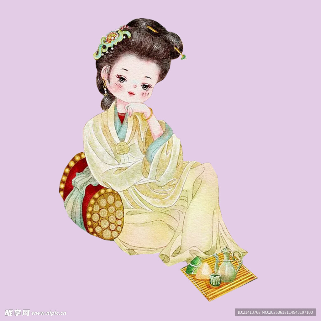 古風漢服女子