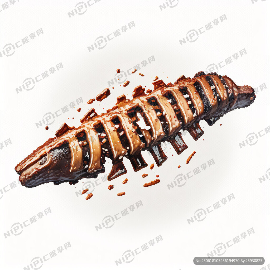 抽象化生成一個排骨圖片