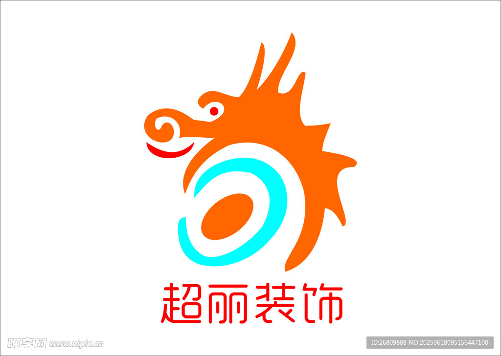 超麗裝飾公司標志設計