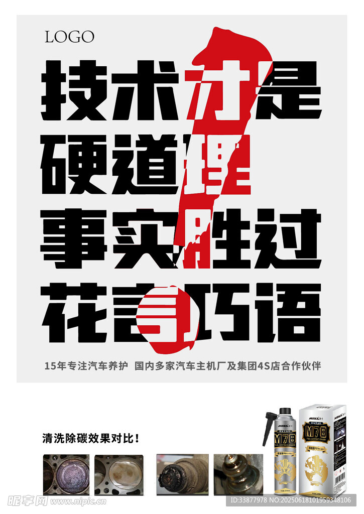 燃油添加劑宣傳海報