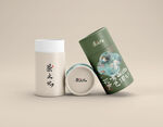 中式茶葉包裝展示