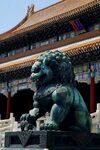 故宮銅獅盡顯皇家威嚴