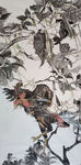水墨花鳥(niǎo)圖