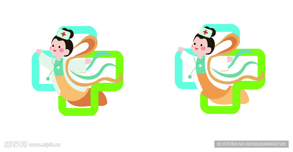 敦煌衛生健康LOGO