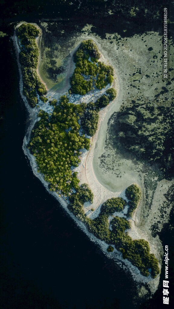 美麗海島俯瞰圖