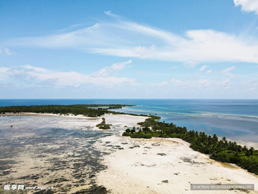 美麗海島沙灘海景風光