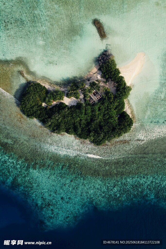 美麗海島俯瞰圖