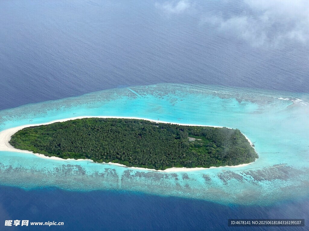 美麗海島俯瞰圖
