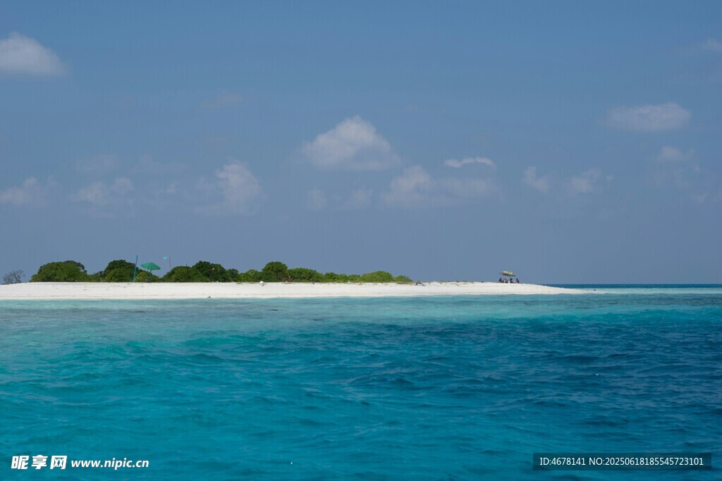 美麗海島 碧海藍天之景