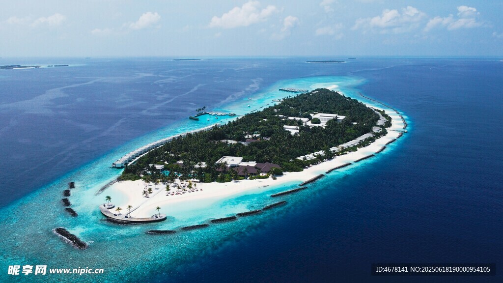 美麗海島俯瞰圖