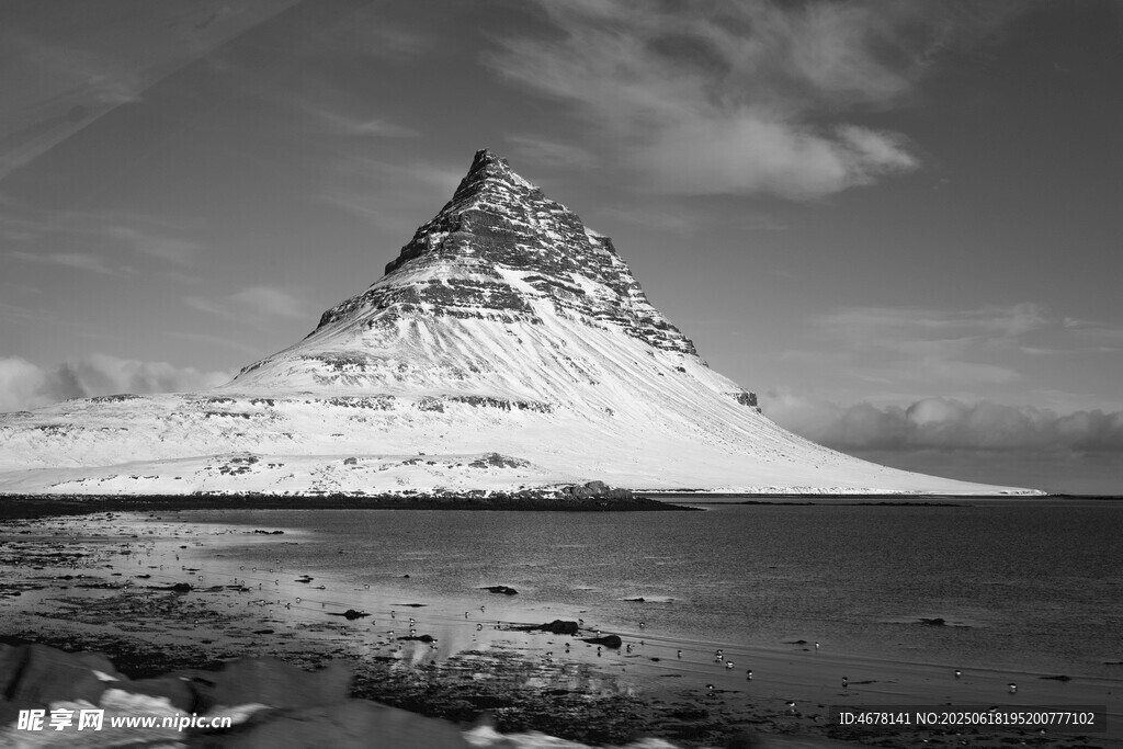 馬特洪峰壯麗雪景