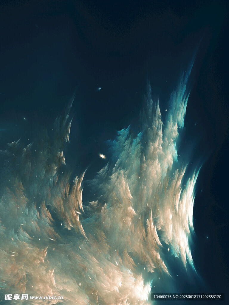 夢(mèng)幻星云宇宙景象