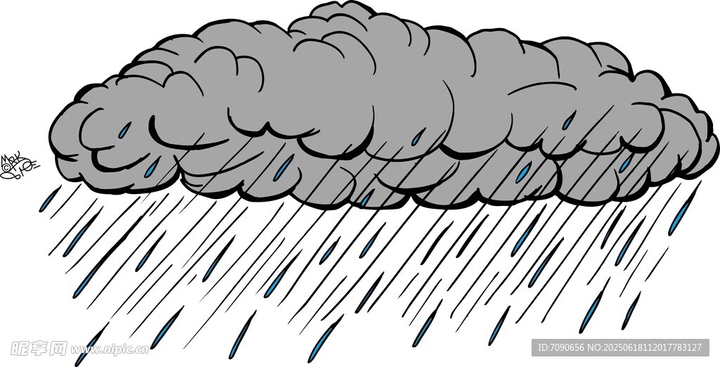 烏云密布下的傾盆大雨