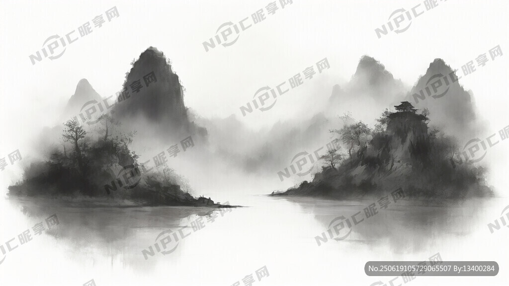 水墨山水