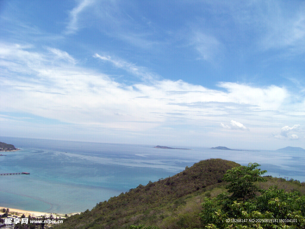 山海相依的美麗景致