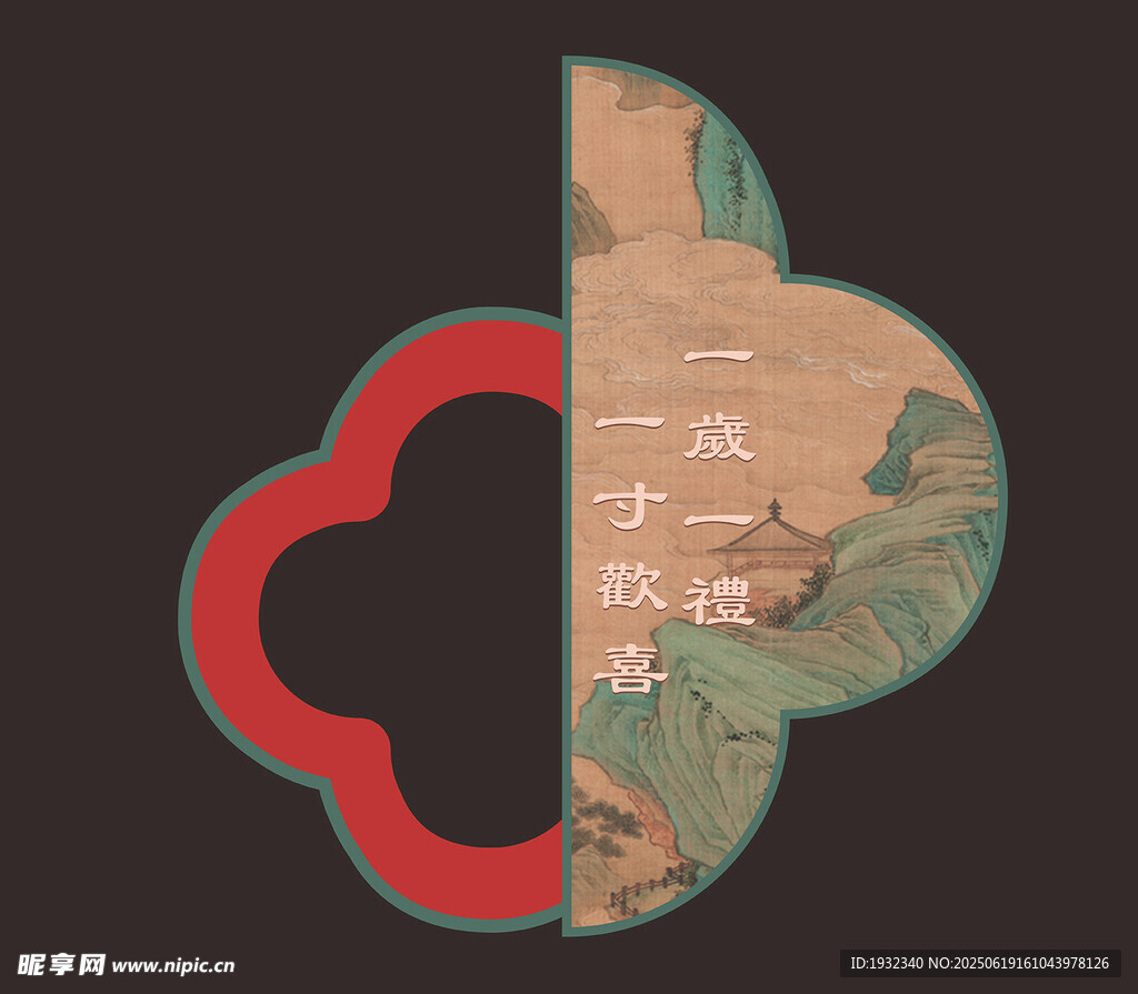 周歲宴背景板