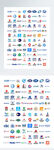 國(guó)有企業(yè)logo和icon圖標(biāo)