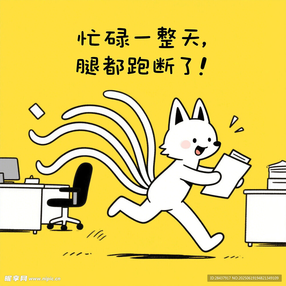 忙碌小貓腿都跑斷啦