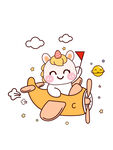 小馬寶寶駕駛飛機歡樂飛行