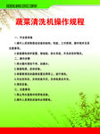 蔬菜清洗機(jī)操作規(guī)程