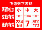 飛鏢數(shù)字游戲