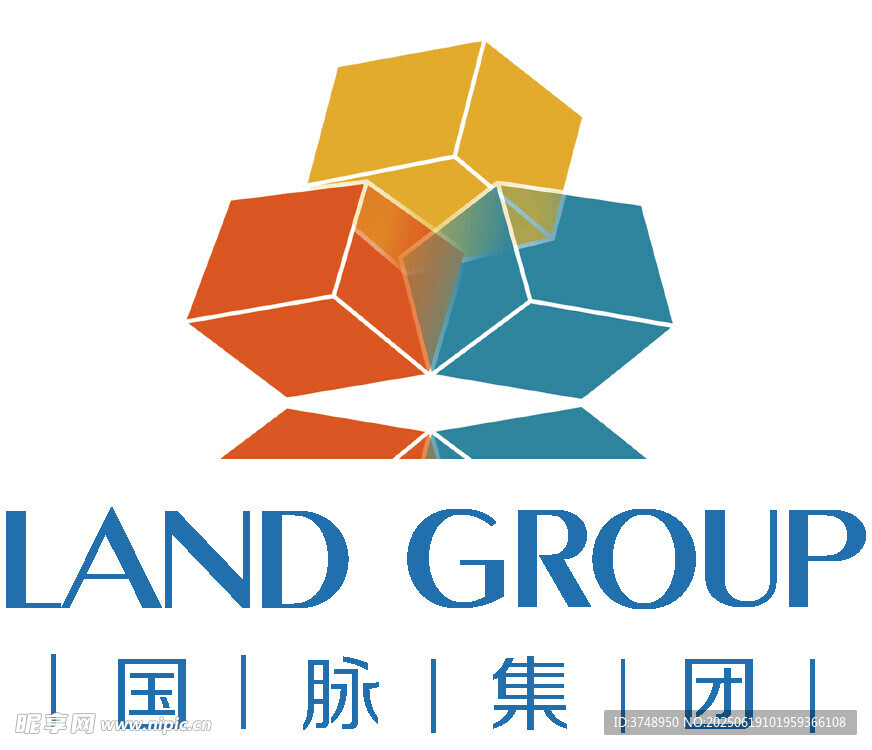 國脈集團LAND PSD標志