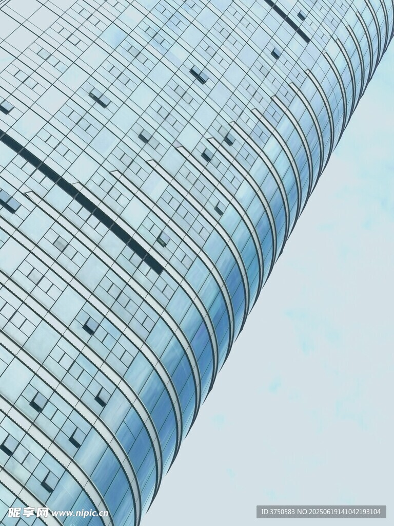 摩天大樓外觀特寫
