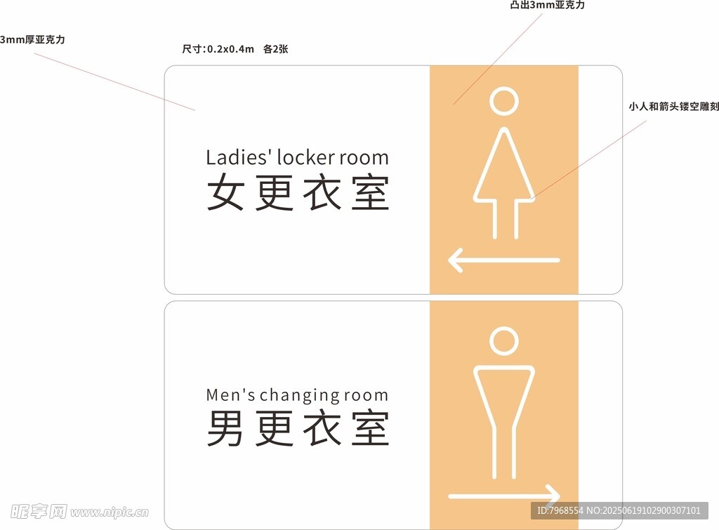 男女更衣室