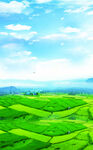田野背景